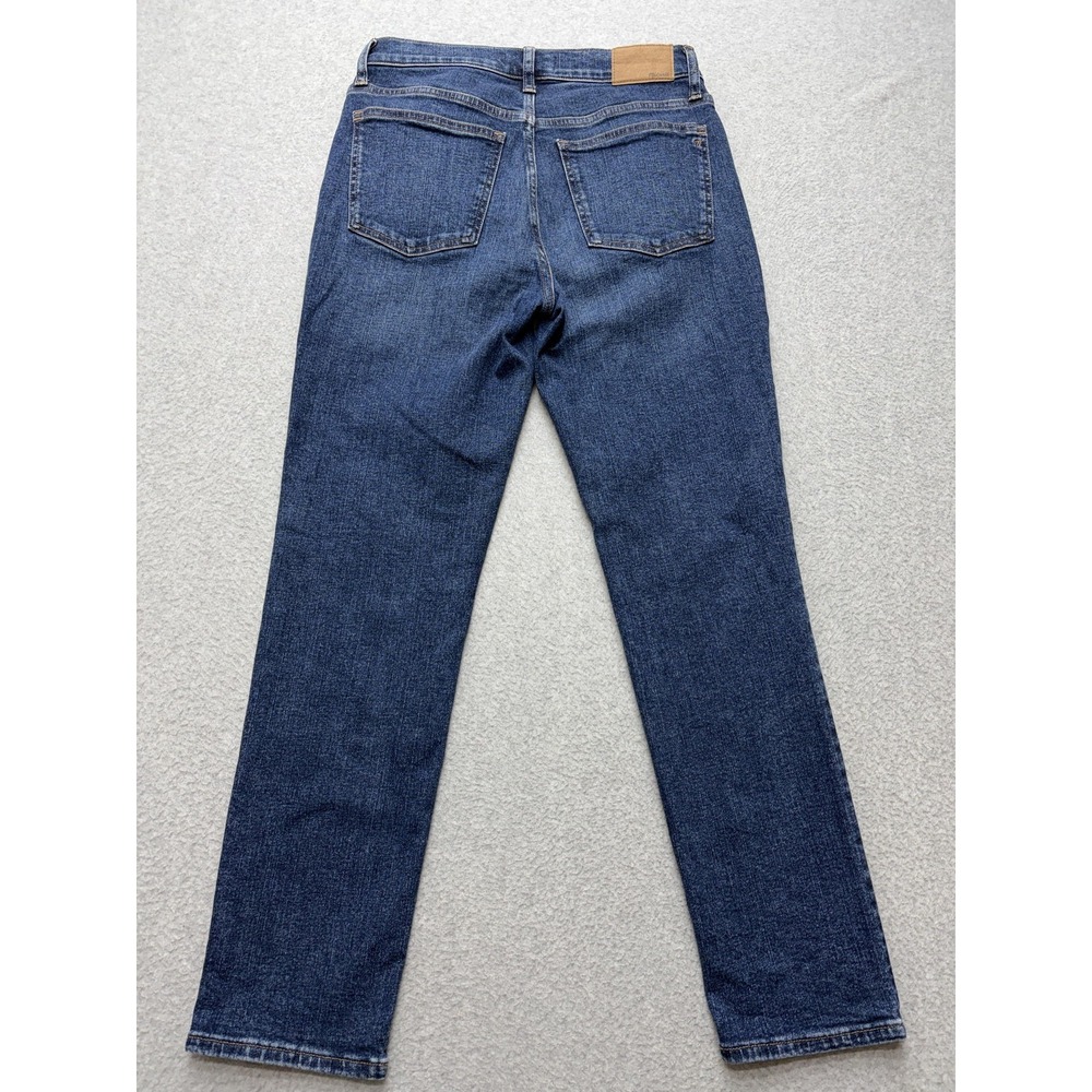 Madewell Mid Rise Perfect Vintage Jeans Womens 27 Blue Medium Wash Straight - Picture 13 of 14
